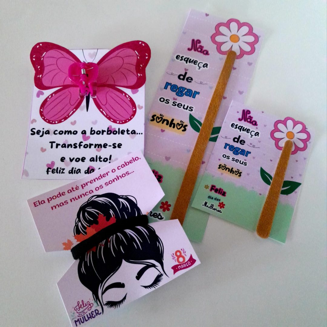 Lembrancinhas dia da Mulher