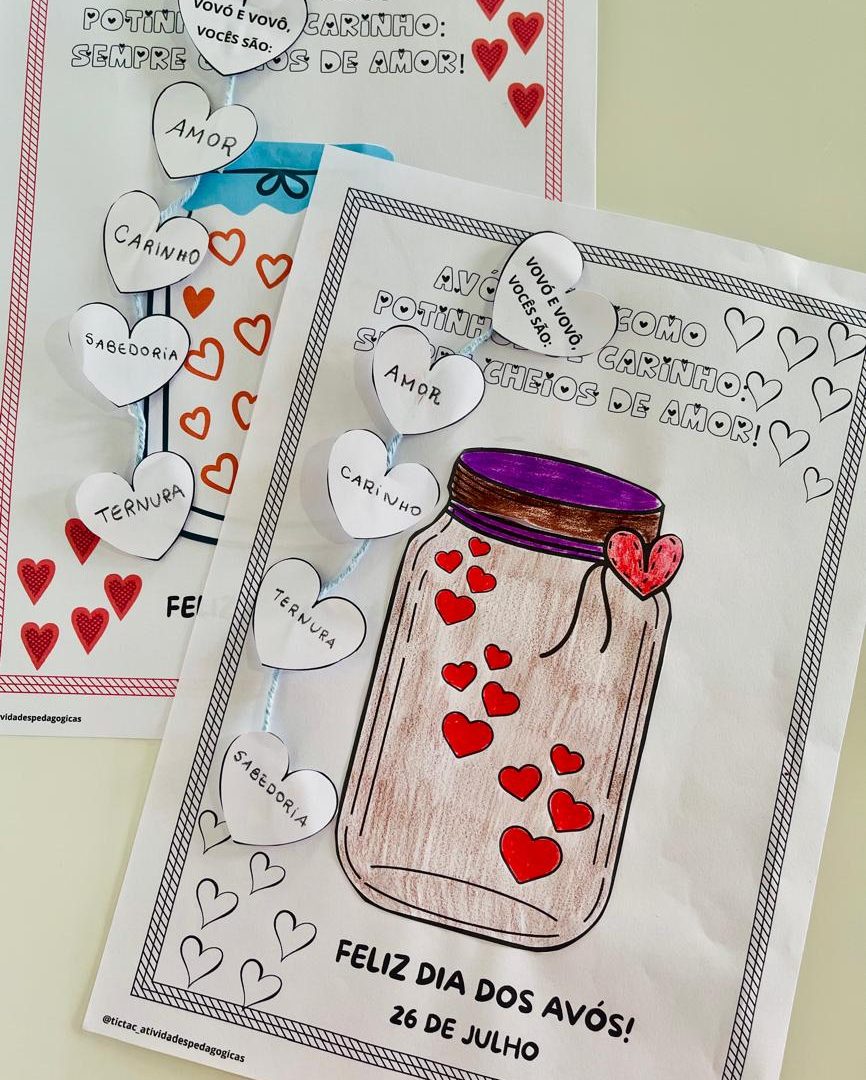 Atividade dia dos Avós