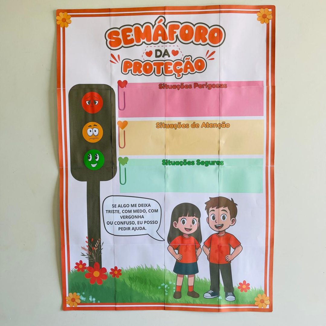 Kit Maio Laranja - Semáforo da Proteção