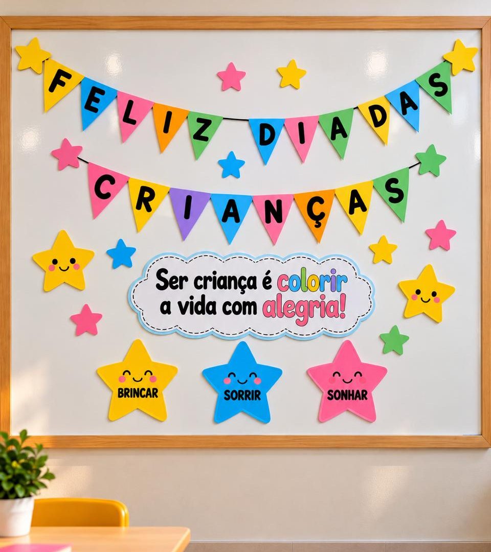 Decoração Dia das Crianças – Painel 